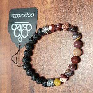 Paparazzi Lava Bead & Marble Bead Bracelet